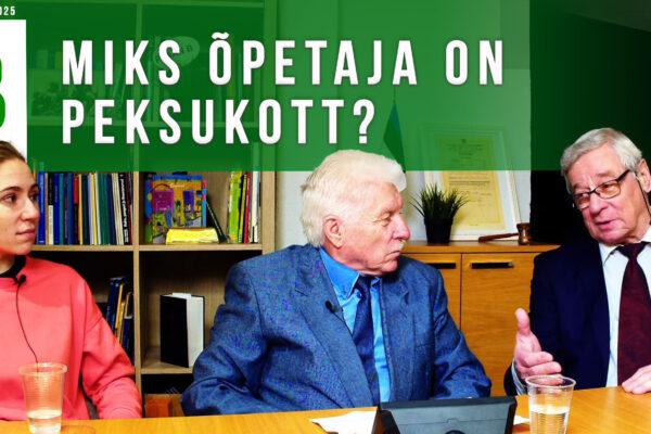 Toomas Paur, Vladimir Šokman ja Enni Vaarmann: Miks õpetaja on peksukott?