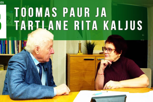 Toomas Paur ja Rita Kaljus 17.01.2025