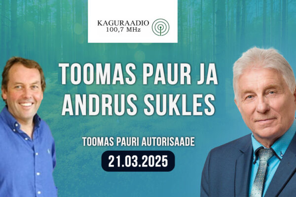 Toomas Paur ja ettevõtja Andrus Sukles 21.03.2025