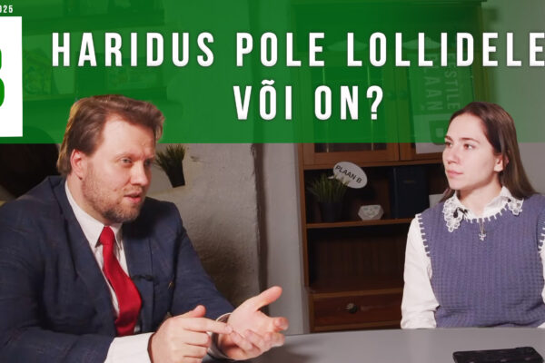Andro Roos, Enni Vaarmann: Haridus pole lollidele, või on?