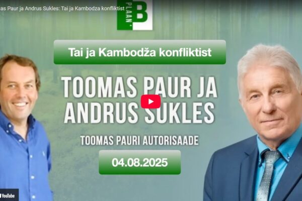 Toomas Paur ja Andrus Sukles: Tai ja Kambodza konfliktist