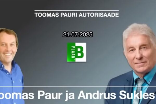 Ettevõtja Andrus Sukles Toomas Pauri autorisaates 21.07.2025