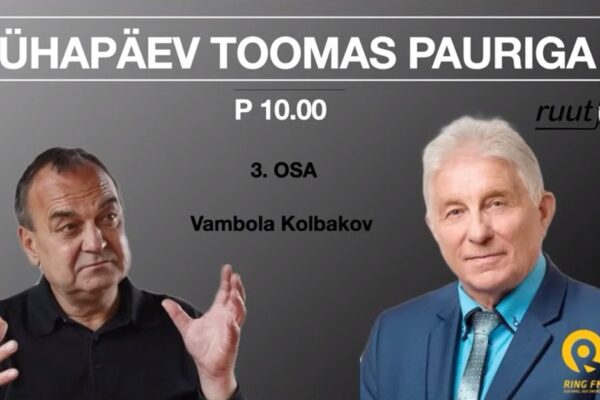 Pühapäev Toomas Pauriga: 3.osa, Vambola Kolbakov
