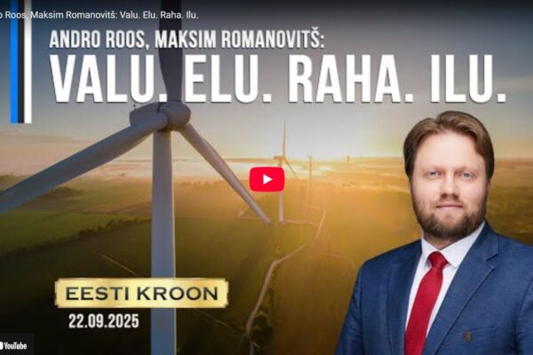 Andro Roos, Maksim Romanovitš: Valu. Elu. Raha. Ilu.