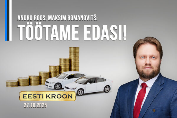 Andro Roos, Maksim Romanovitš: Töötame edasi!